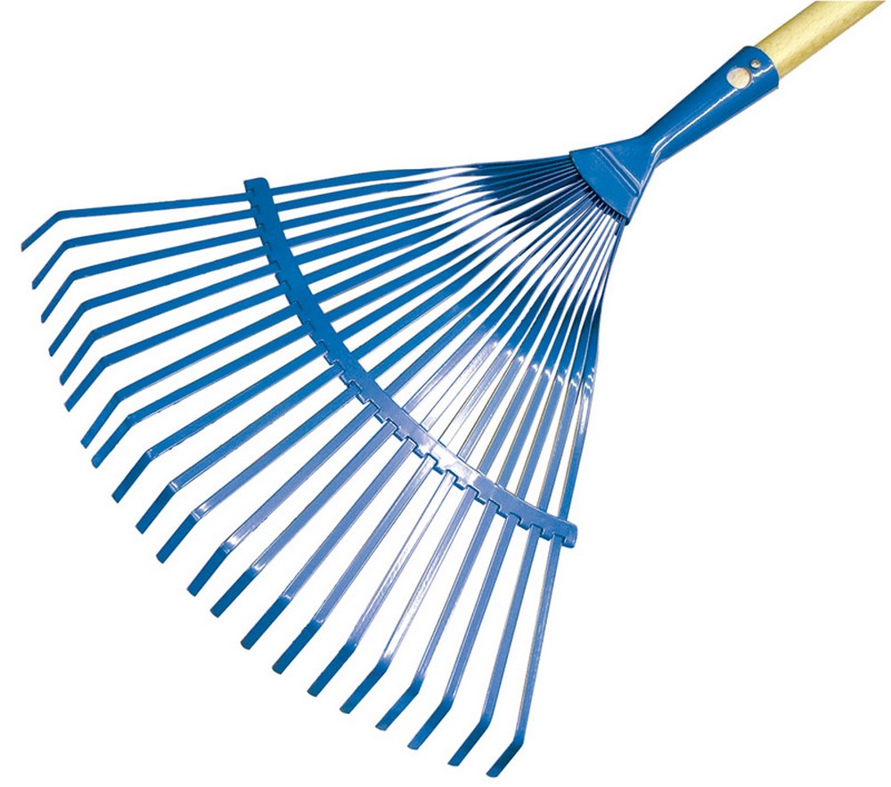 5pz scopa per foglie con attacco conico 21 denti fissi cod:ferx.vit12553