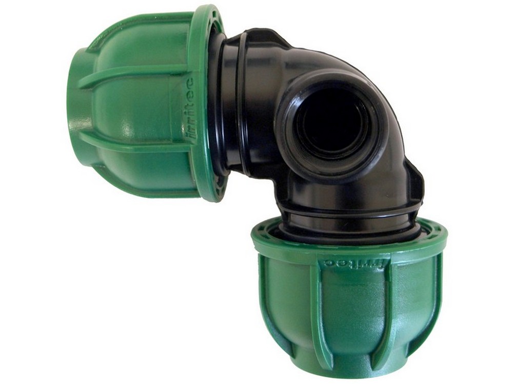 10pz raccordo a compressione pn10 gomito 90¦ x pop-up mis. 32x32x3/4 cod:ferx.vit53341