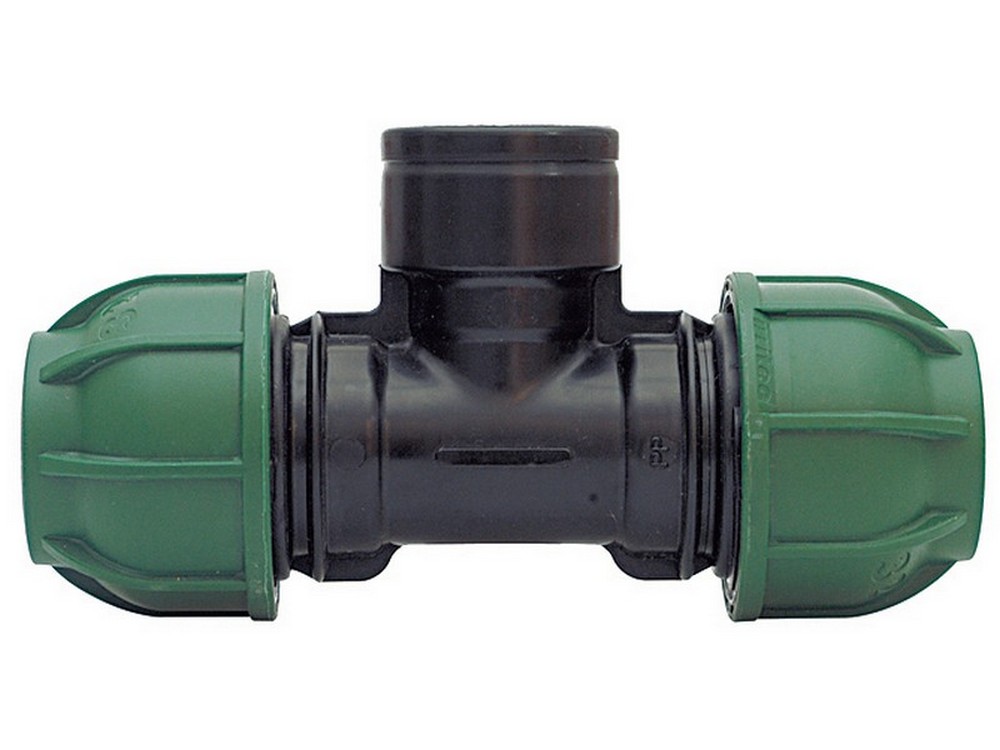 20pz raccordo a compressione pn10 tee 90¦ femmina mis. 20x1/2x20 cod:ferx.vit32257