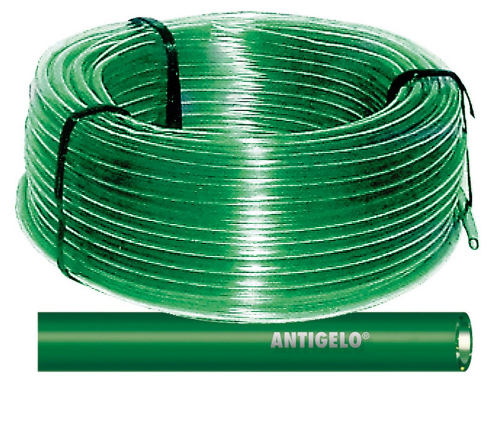 24kg tubo in pvc antigelo trasparente col. verde ï mm. 25x33 (mt. 50) cod:ferx.vit26142