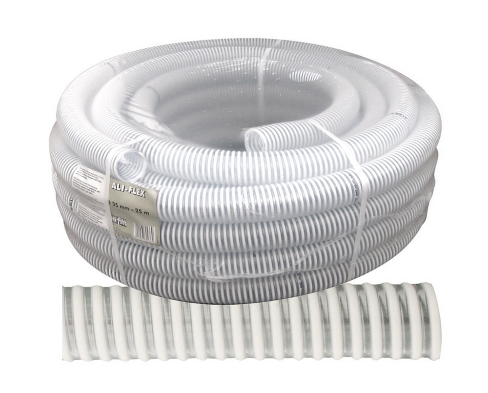 25mt tubo spiralato per alimenti aliflex ï mm. 20 cod:ferx.vit9437
