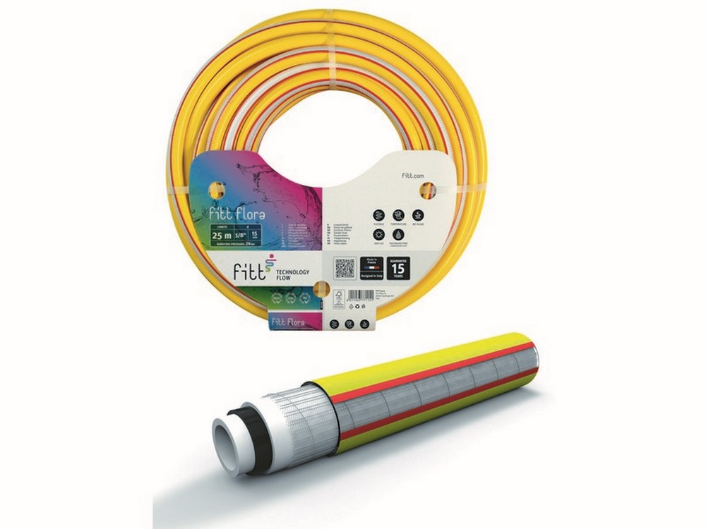 1 pz tubo per giardinaggio flora ï mm. 15 (mt. 50) cod:ferx.vit32198