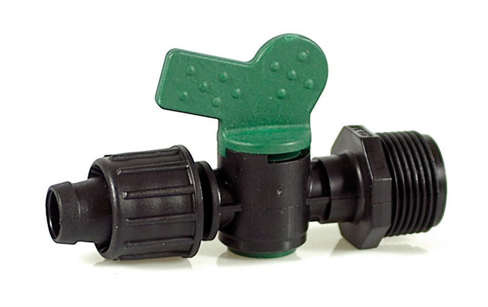 50pz raccordo per tubo tape valvola filetto maschio mm. 16x1/2 cod:ferx.vit29396