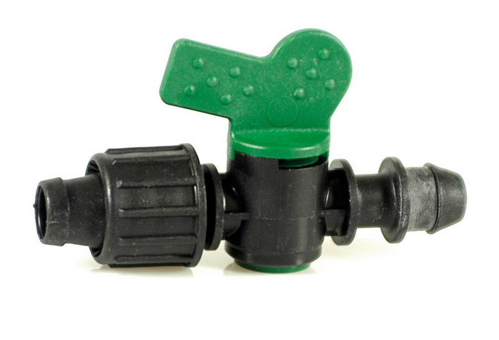 50pz raccordo per tubo tape valvola a innesto ï mm. 16 mm. 16 cod:ferx.vit29395