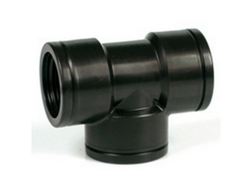50pz raccordo filettato a t femmina per tubo in polietilene mis. 3/4x3/4x3/4 cod:ferx.vit41899
