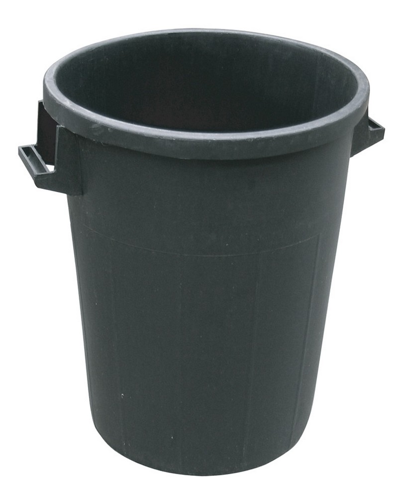 bidone per immondizia sovrapponibile col. nero lt.120 (h. cm. 78) cod:ferx.vit44770