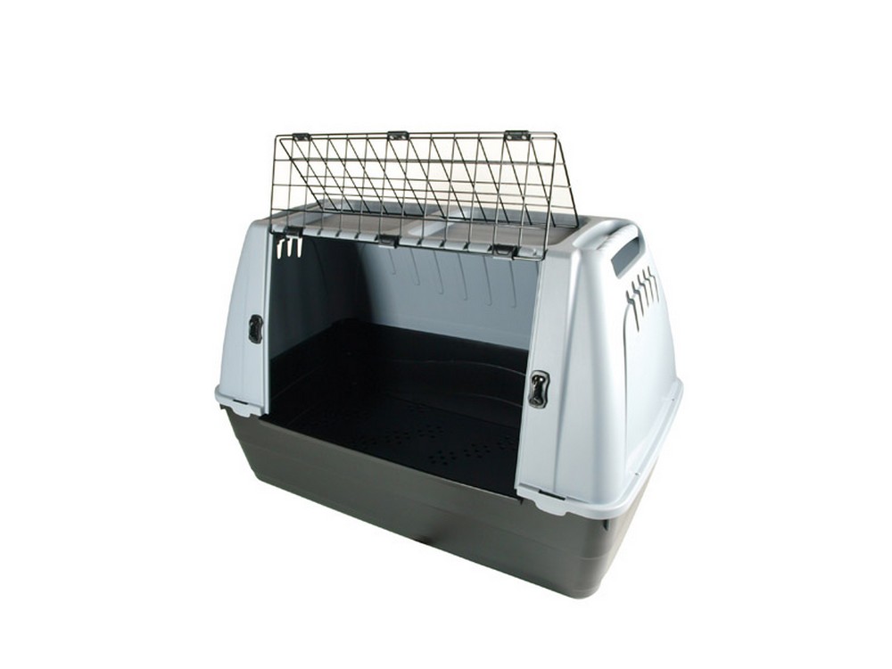 Image of trasportino per cani bracco 90 cm. 88x51x58 h col. grigio cod:ferx.vit31313