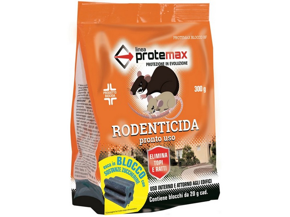 24pz esca topicida blocco paraffinato bf gr. 300 cod:ferx.vit51584