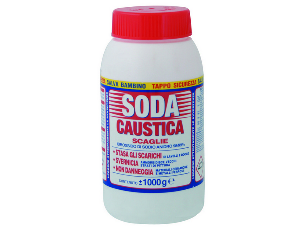 12pz soda caustica a scaglie kg. 1 cod:ferx.vit16303