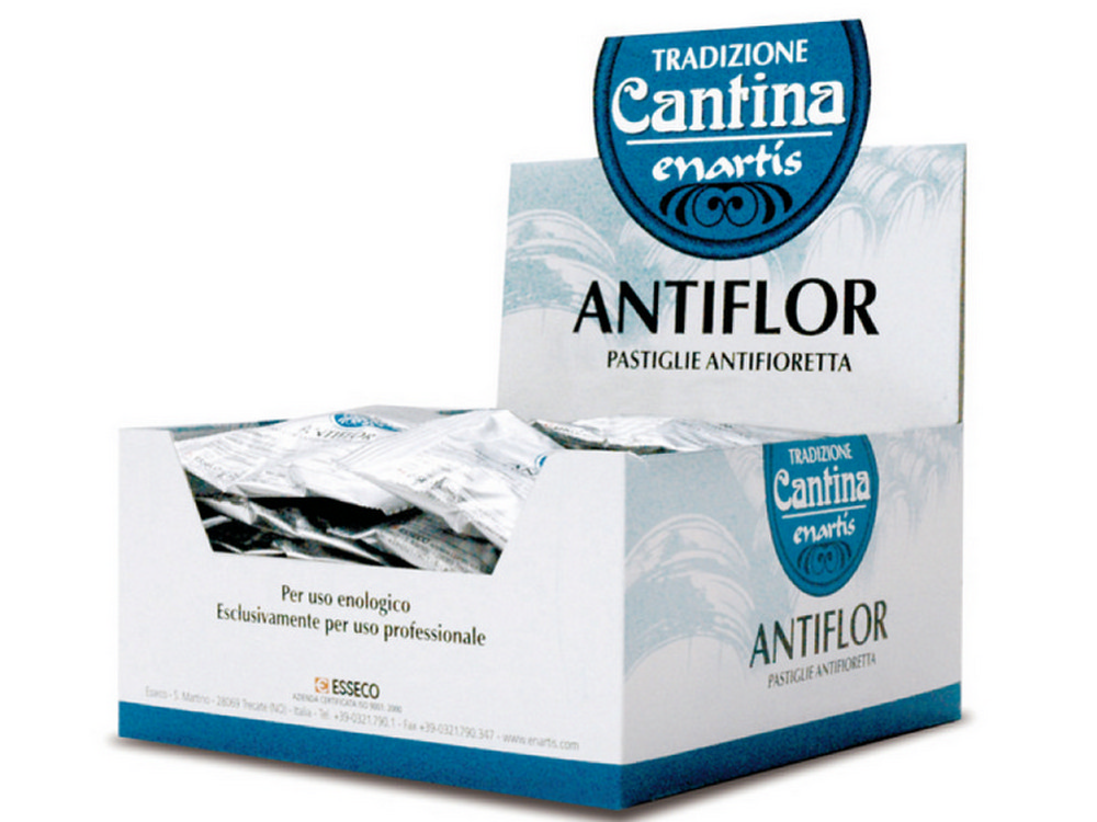 40pz antifioretta damigiane antiflor 12 pastiglie cod:ferx.vit35339