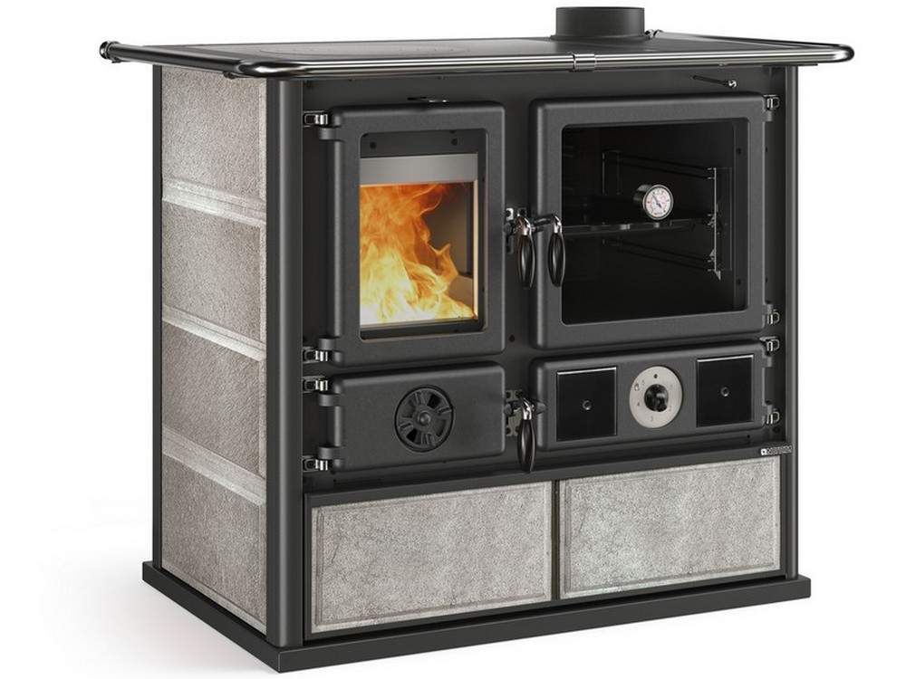 la nordica termocucina a legna termorosa dsa 4.0 col. pietra naturale cod:ferx.vit53906