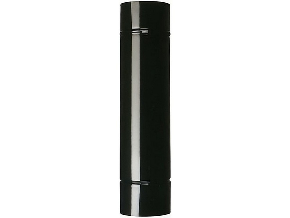 12pz tubo per stufa a legna porcellanato classic col. nero ï cm. 12x100 cod:ferx.vit54964