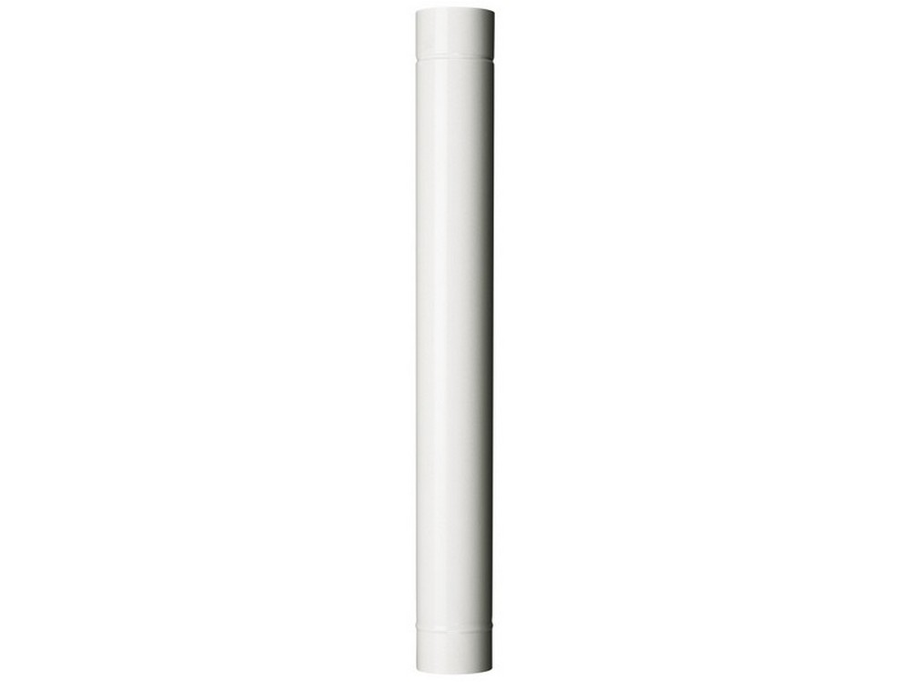 Image of 6pz tubo per stufa a legna porcellanato classic col. bianco ï cm. 15x 50 cod:ferx.vit54924
