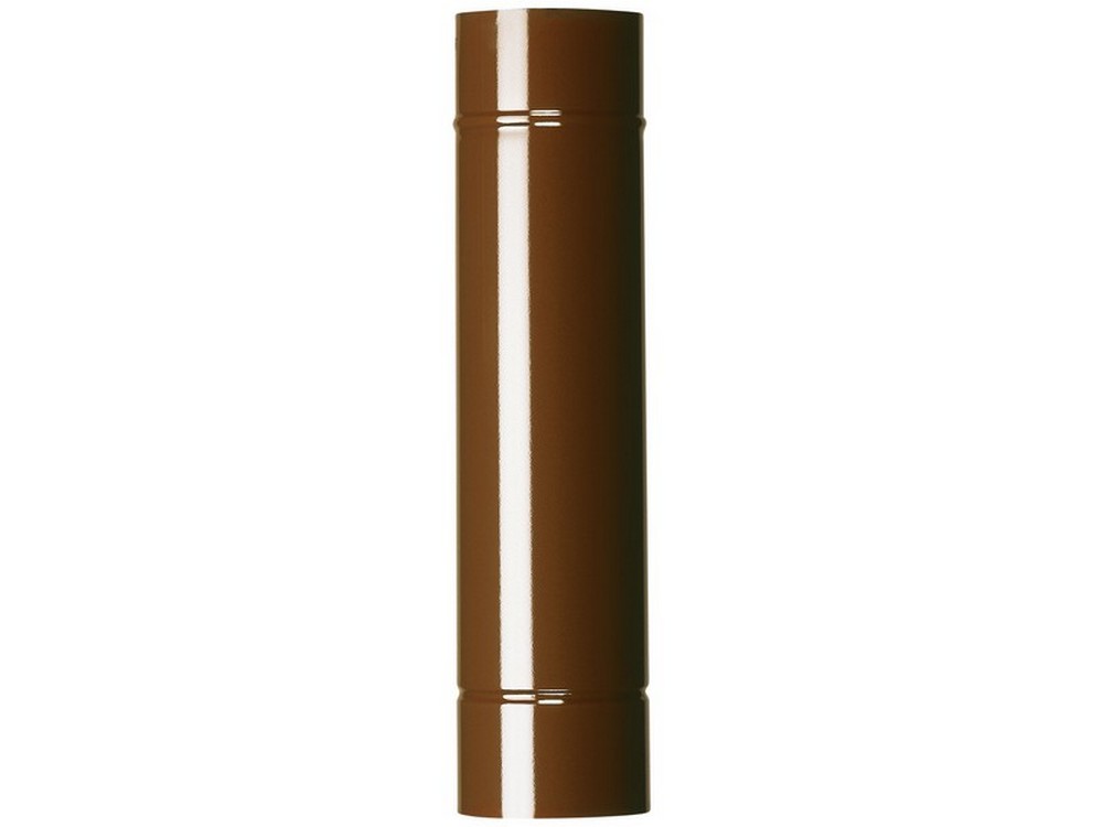 12pz tubo per stufa a legna porcellanato classic col. marrone ï cm. 12x 25 cod:ferx.vit54931