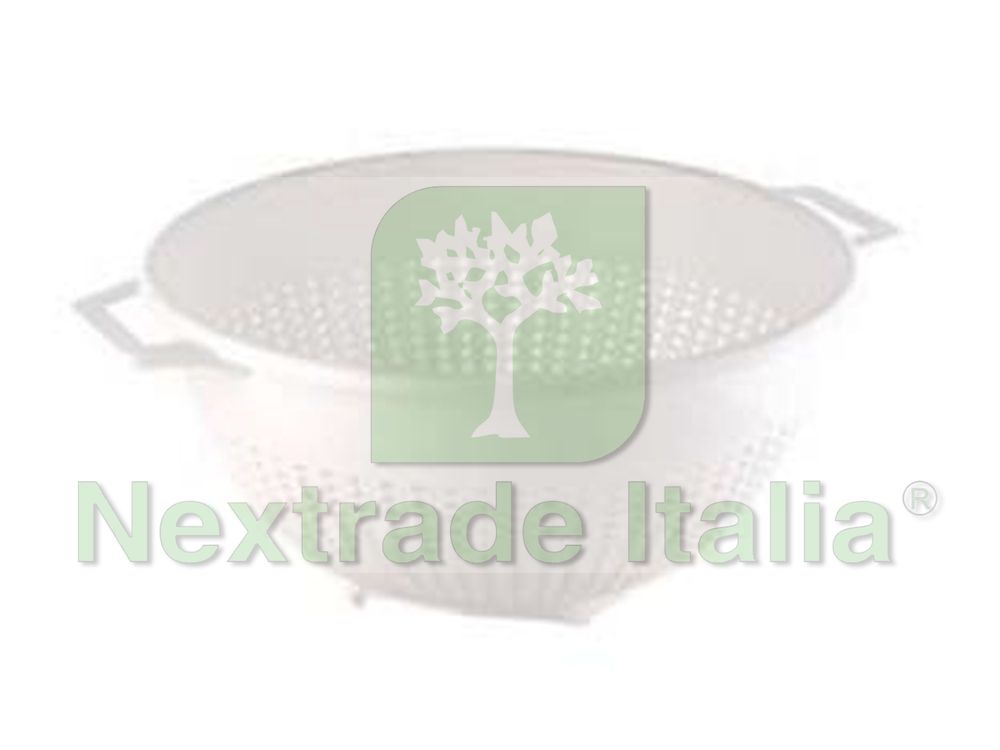 5PZ SCOLAPASTA BIANCO Ø CM.23: