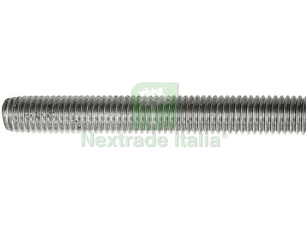 10PZ BARRA FILETTATA IN FERRO ZINCATO Ï MM. 6: - Foto 2 di 3